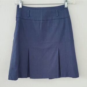 *Curling Collection Pleated Ponte Skirt Sz.38